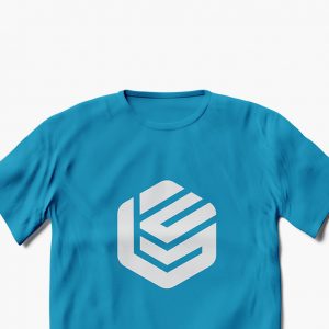 Logolu Mavi T-shirt 